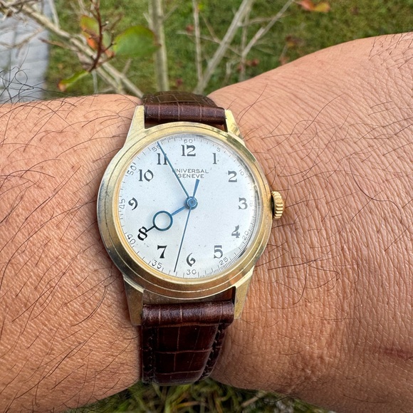 Vtg Universal Geneve cal.263 Manual Wind Men’s Watch 🔥 - Picture 2 of 9